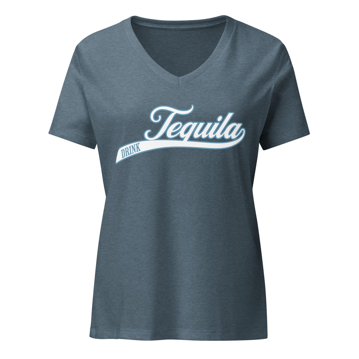 Drink Tequila - Women’s relaxed v-neck t-shirt